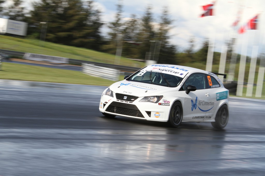 Allan Kristensen har stille og roligt kørt sig i topform, og ligger nu samlet tre’er i mesterskabskampen, kun 2 point efter Tino Vang Jørgensen
(Foto: Keld Dohm)